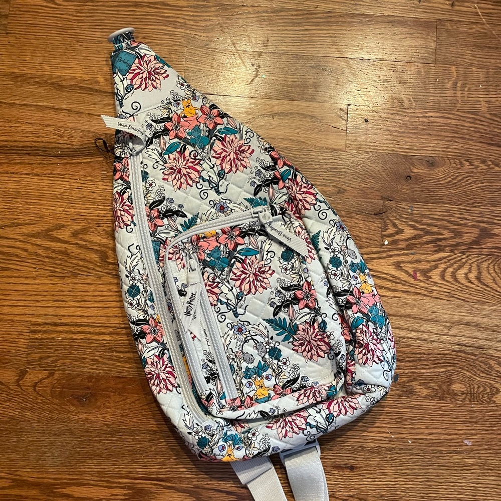 NWOT Vera Bradley | Harry Potter | Sling Backpack herbology print